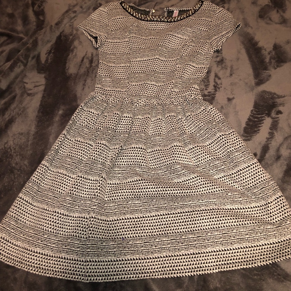 Short fit and flare dress